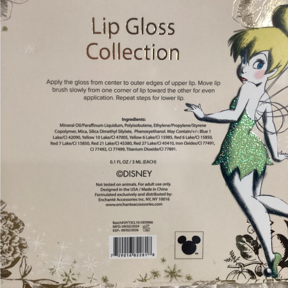 Disney Princess Tinkerbell Lip Gloss Collection New in Box READ - Picture 6 of 8
